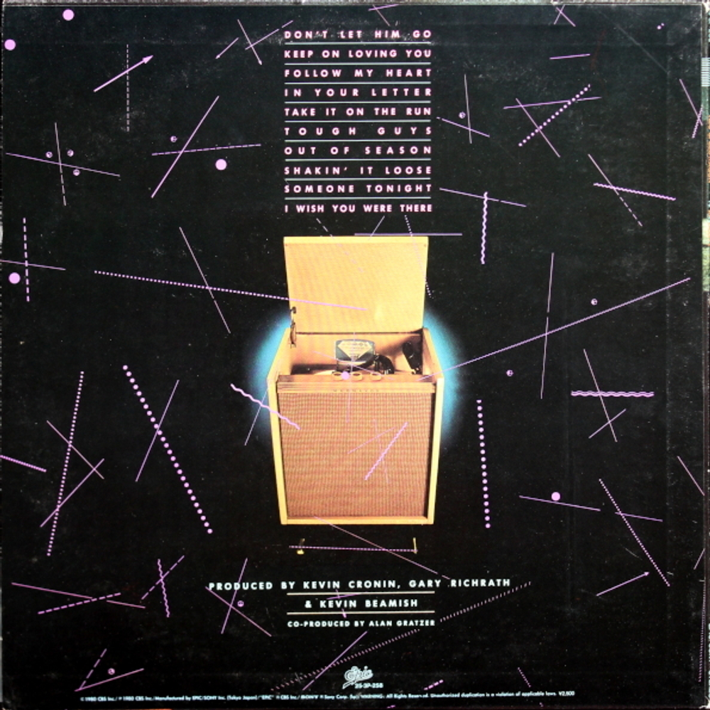 REO Speedwagon / Hi Infidelity (LP)