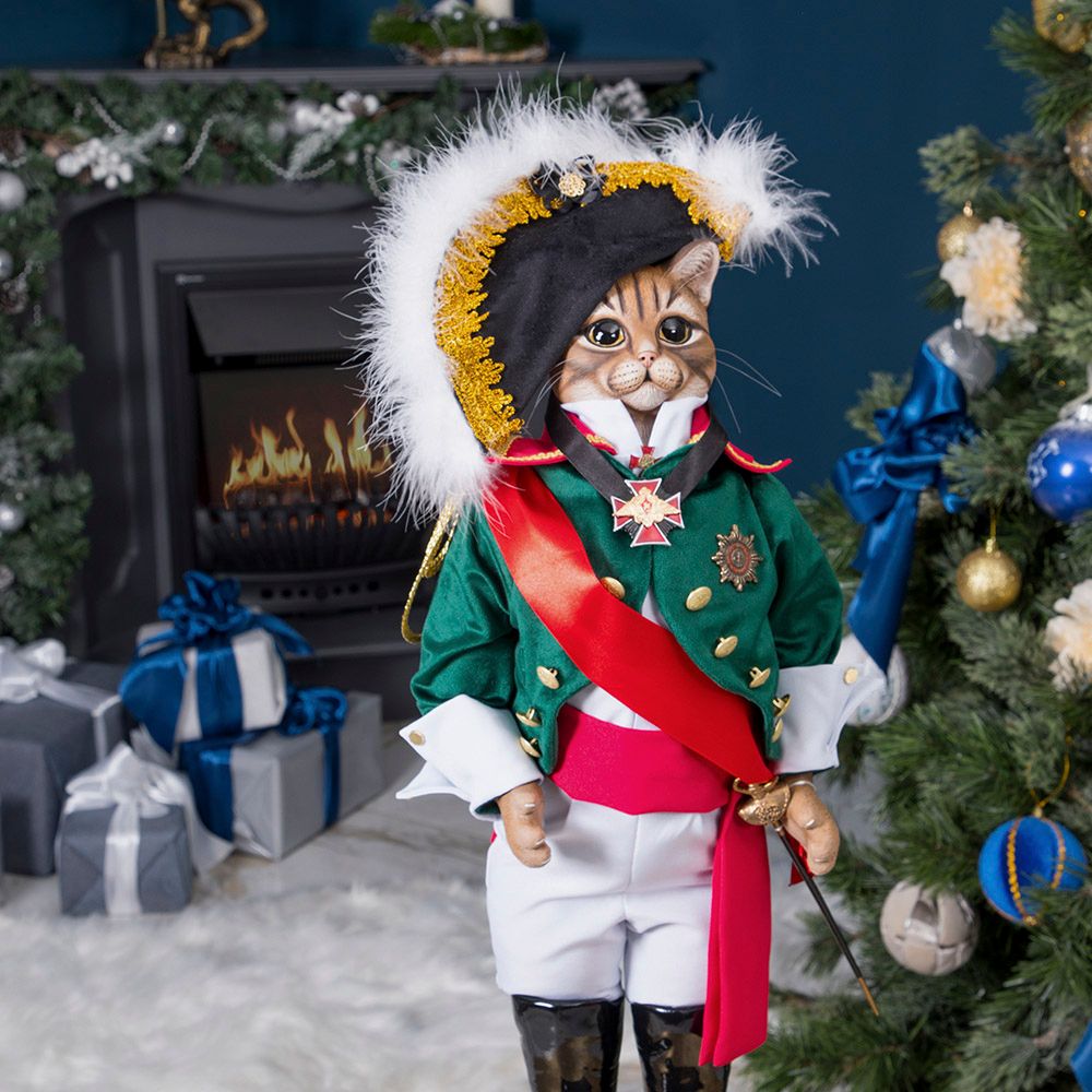 Кукла коллекционная Кот Адмирал Дункан