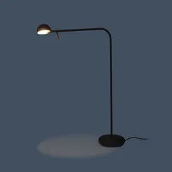 Настольный светильник Anam 55х40 см, черный