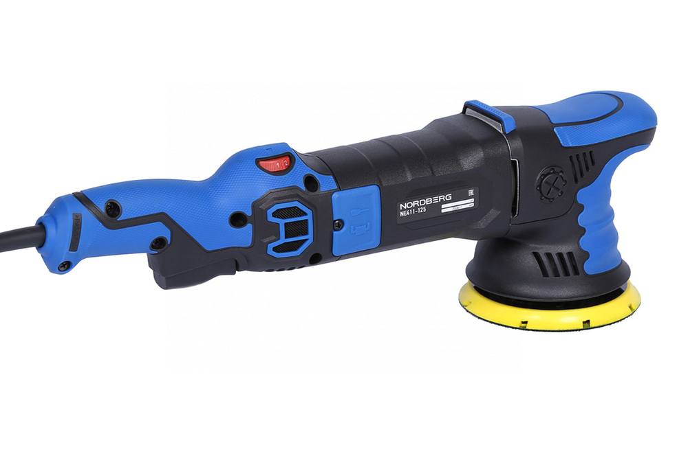 NORDBERG (NE411-125) Полировальная машинка орбитальная, диск 125 мм, 2000-4800 об/мин