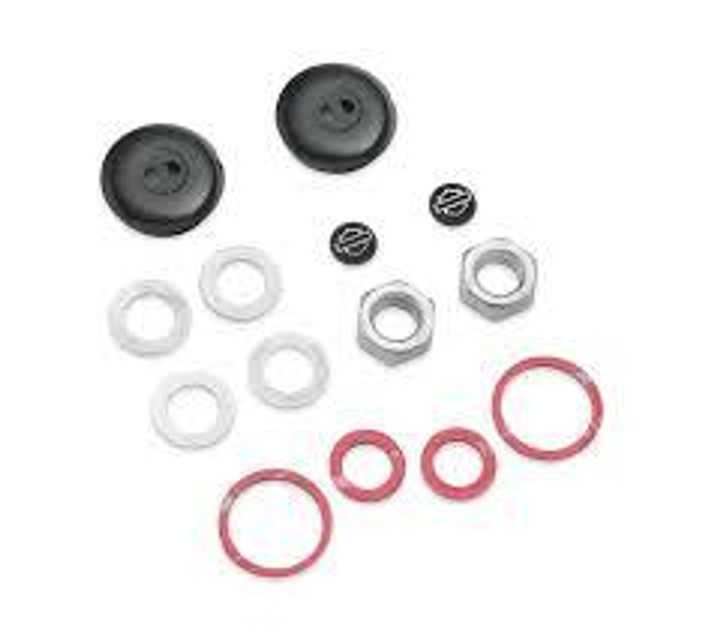 54000017 Комплект колпаков амортизатора , gloss