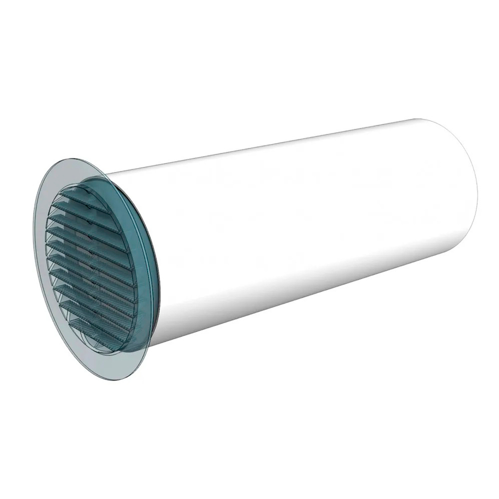 12,5ВП Воздуховод круглый ПВХ D125мм, L0,5м