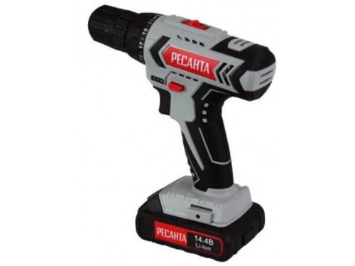 Дрель-шуруповерт аккумуляторная ДА-14-2Л Ресанта