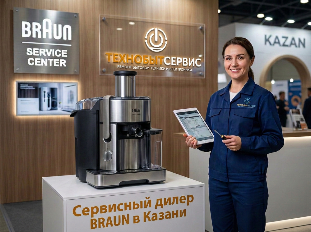 Ремонт соковыжималки Braun в Казани
