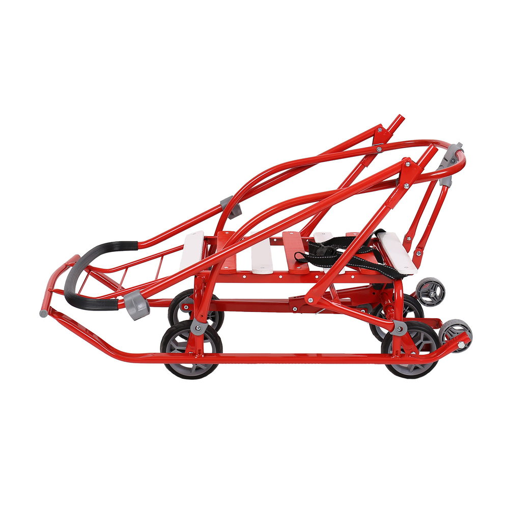 Санки детские «Nikki 3» алый (арт. N3/АЛ2)