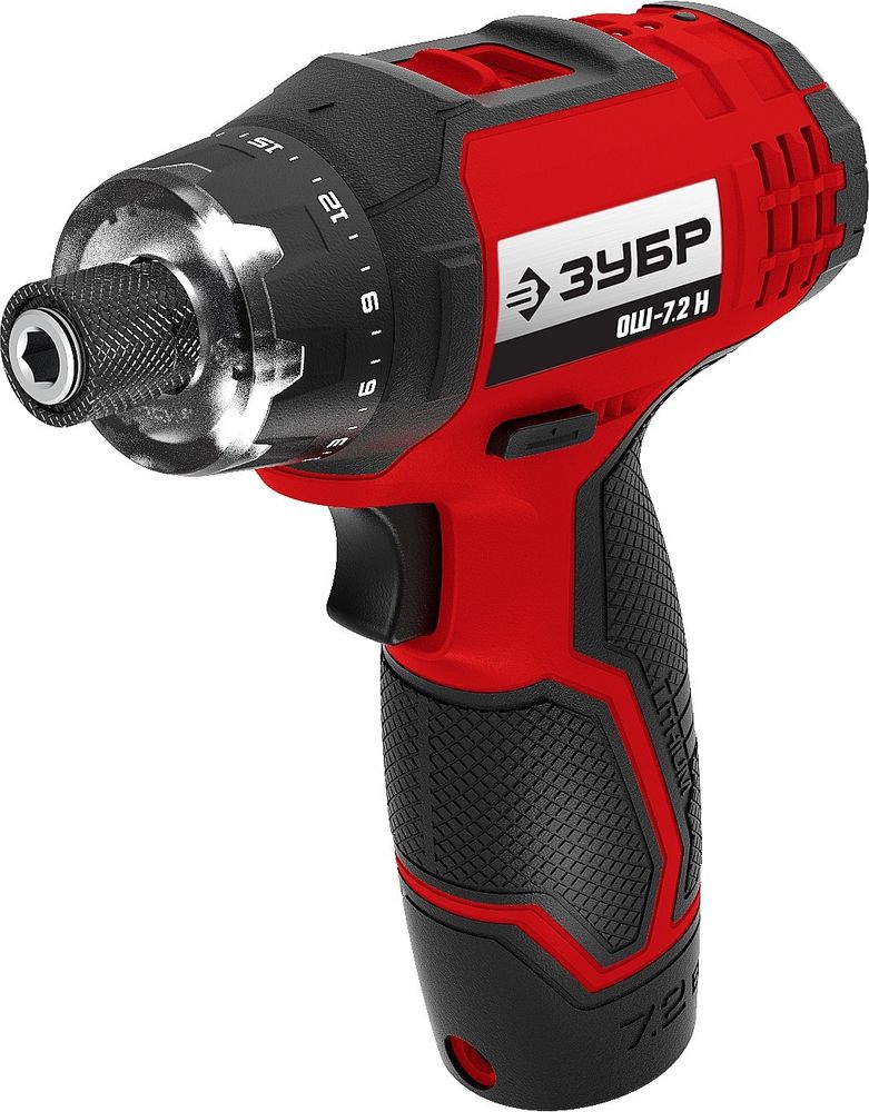 Отвертка-шуруповерт акк. 7,2 В, кейсе, 10 бит
