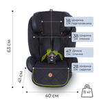 Автокресло (0-36) Sweet Baby Suburban 360 Isofix Black/Green