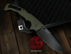 Нож Cold Steel 5 Max - руокять зеленый G10, темный клинок