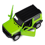 Модель 1:43 Suzuki Jimny, зеленый, инерция, откр. двери