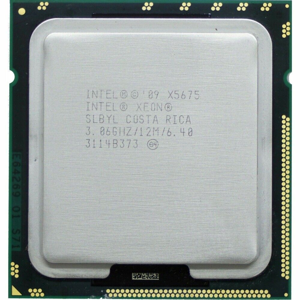 Процессор Intel Xeon X5675 (12M Cache, 2.93 GHz, 6.40 GT/s) SLBYL