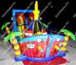 Надувной корабль "Приключения пиратов"