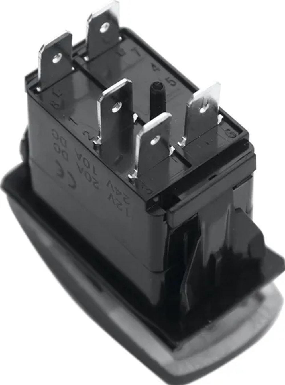 Переключатель РИФ ВКЛ/ВЫКЛ, белая подсветка, СЕКРЕТНАЯ КНОПКА