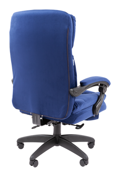 Кресло Chairman Home 442 Россия ткань Т-82 синий