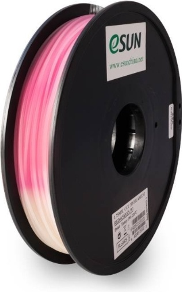Пластик для 3D-печати ESUN CCU175R05 красный прозрачный