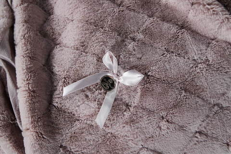 Плед 160х220 Sofi De MarkO Бернард пудра