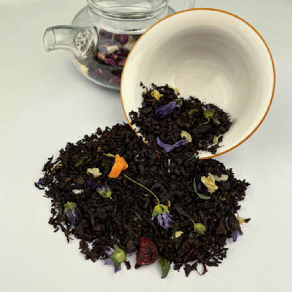 Черный чай BERRY-TEA "Снежная королева" | 18гр под стакан | Эконом