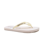 Вьетнамки MONOGRAM CALVIN KLEIN JEANS - бежевый(YM0YM00838)