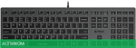 Клавиатура A4Tech Fstyler серый/белая подсветка (FX60H GREY/WHITE)