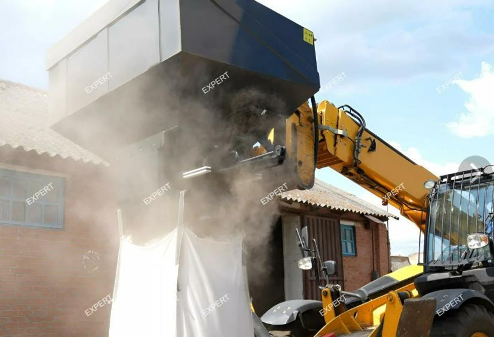 Ковш наполнитель для биг бэгов на Фронтальный погрузчик JCB