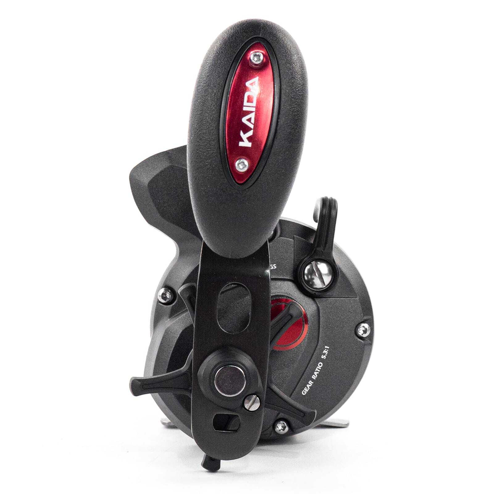 Катушка мультипликаторная Kaida Concorde CC200LC, под левую руку, со счетчиком (2000, 3+1BB)