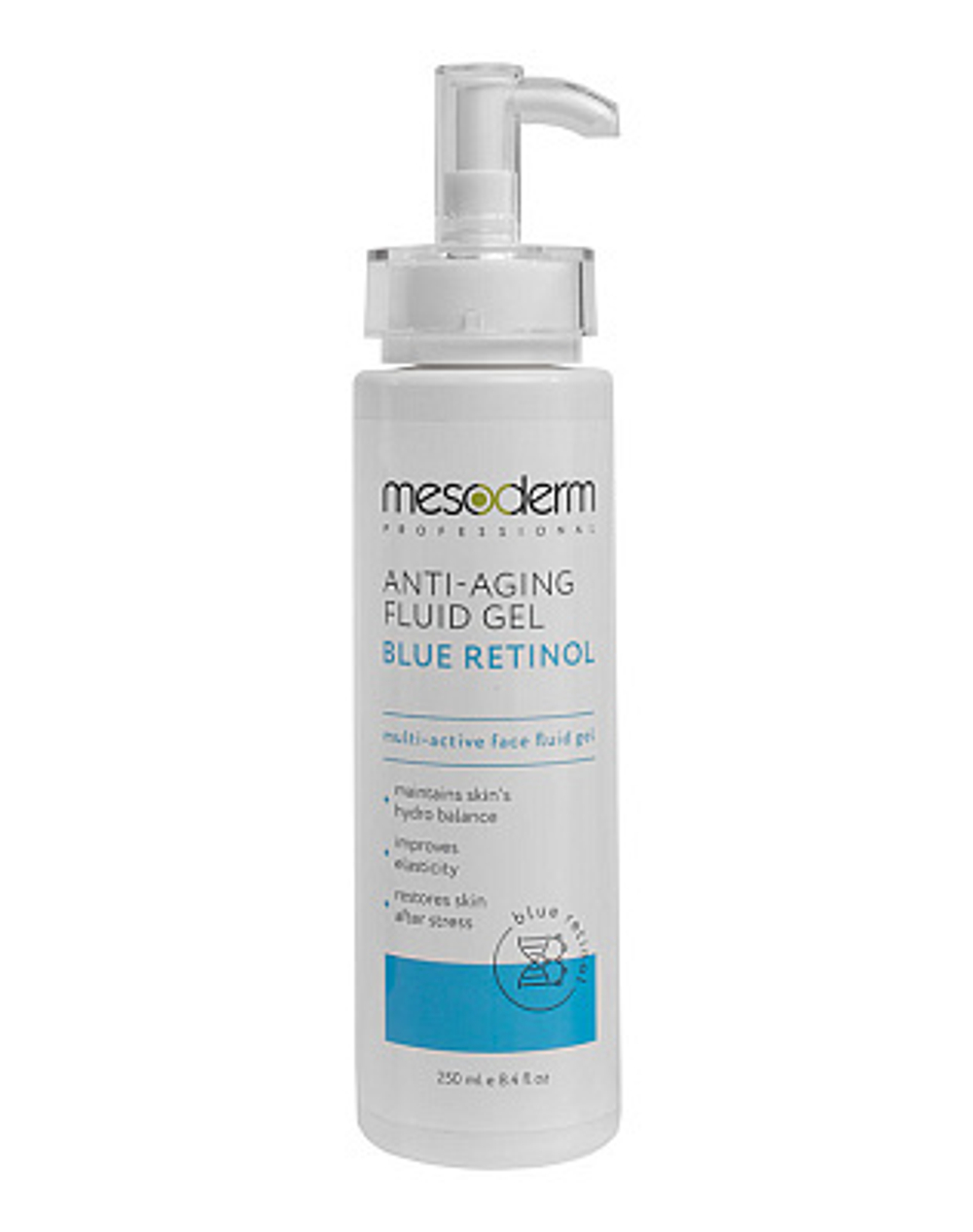Гель-флюид глубокое увлажнение и омоложение, «Blue Retinol+NMF», MESODERM, 250 мл