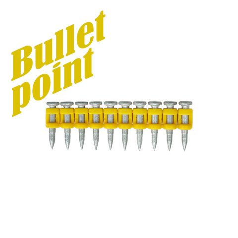 Кованные дюбель-гвозди MG Bullet-Point 22 по бетону, металлу тип CN (1000 шт.)