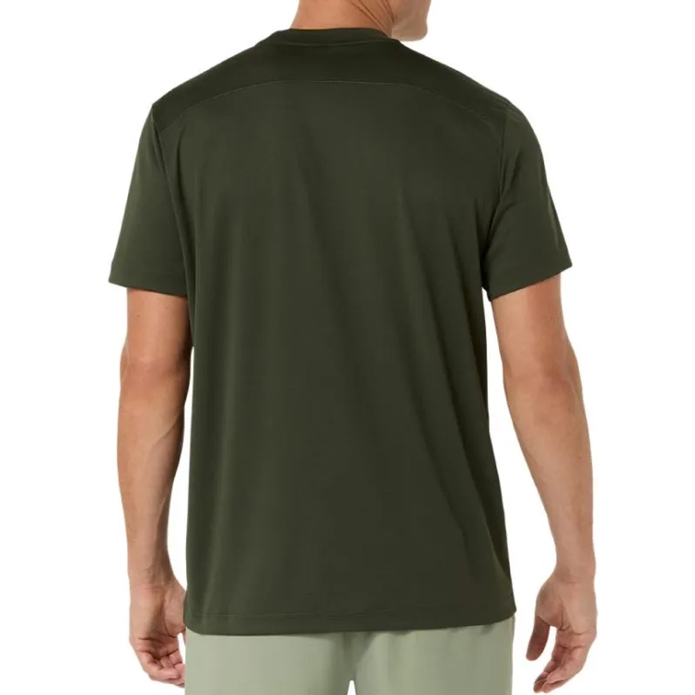 Теннисная футболка Asics Court Short Sleeve - vintage khaki