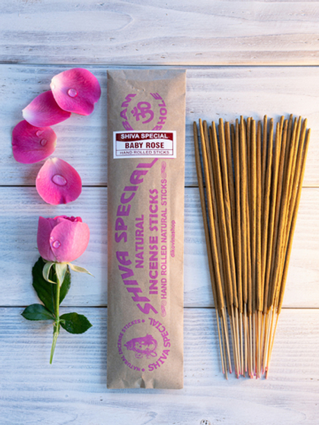 BABY ROSE индийские благовония-палочки (Shiva Special)