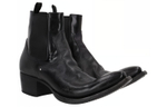 PRADA Wizard Boots Short Chelsea Boots Men"s Black