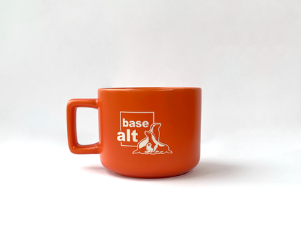 Кружка Jumbo BaseAlt оранжевая