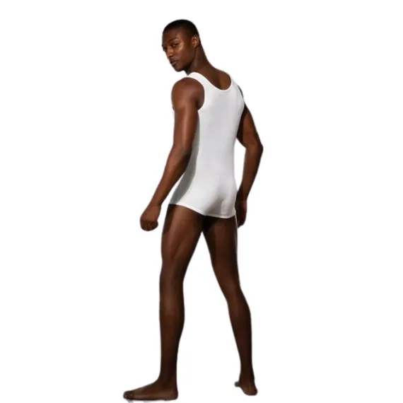 Мужское боди белое Doreanse Man Bodysuit 3010