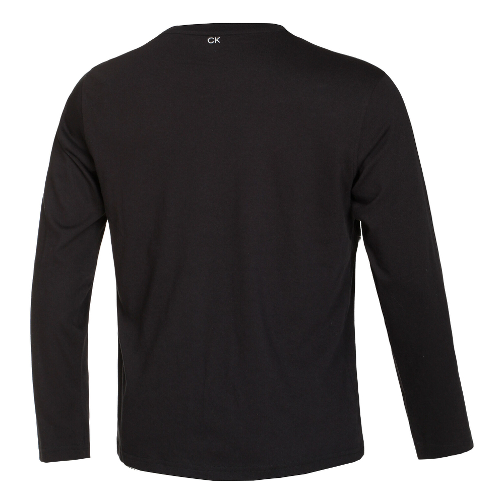 Мужское теннисное поло Calvin Klein Long Sleeve Men - Black