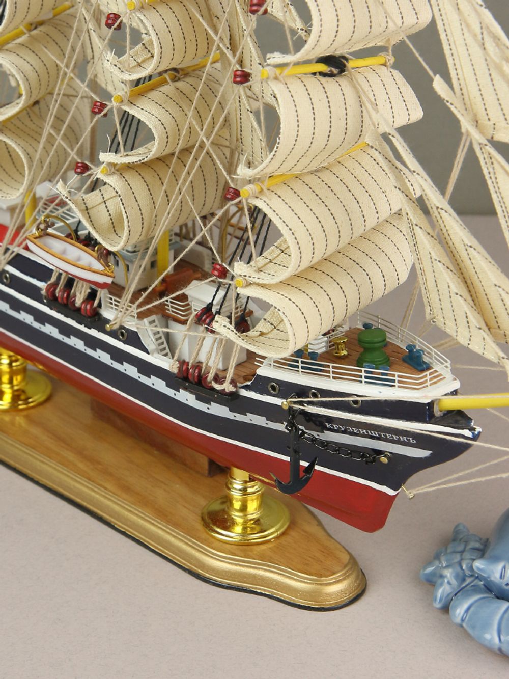 Meteor Lights Модель парусника Крузенштерн 52 см