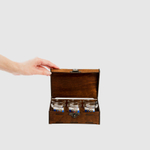 Набор рюмок "Россия" 6 штук в подарочной коробке