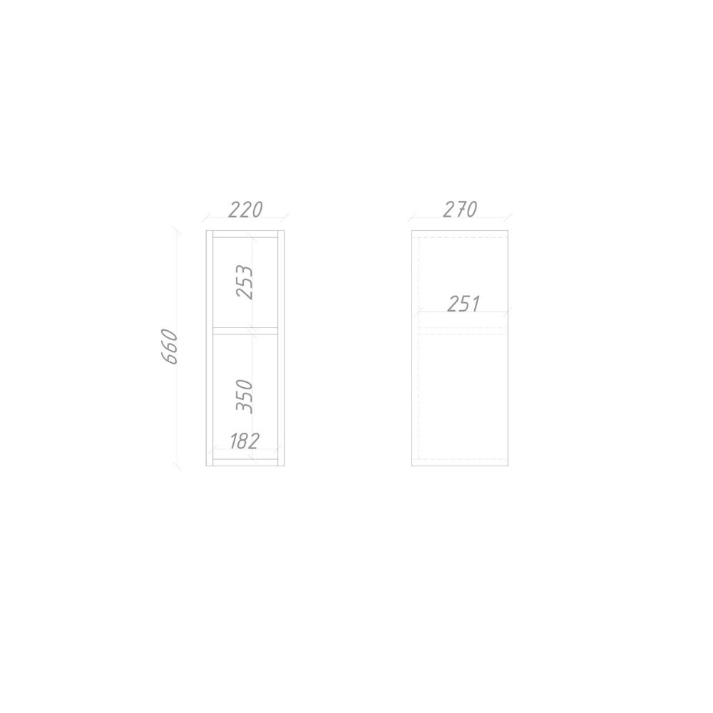 Стеллаж подвесной ML300