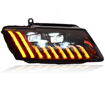 Передние фары Ауди Q5 2009-2018 V3 type [Комплект Л+П; FULL LED; электрокорректор; яркие ходовые огни; динамичный поворотник]