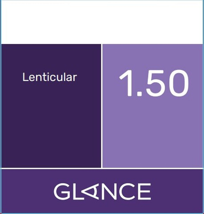 Линза для очков Glance 1.50 Lenticular