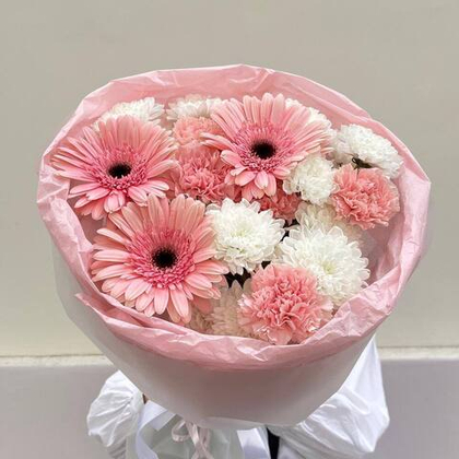 Букет с герберами