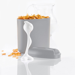 Контейнер для хранения продуктов 1.5л Koziol Hot Stuff L Organic красный