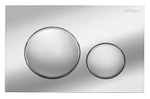Кнопка смыва BelBagno BB-17C-CRM цвет хром