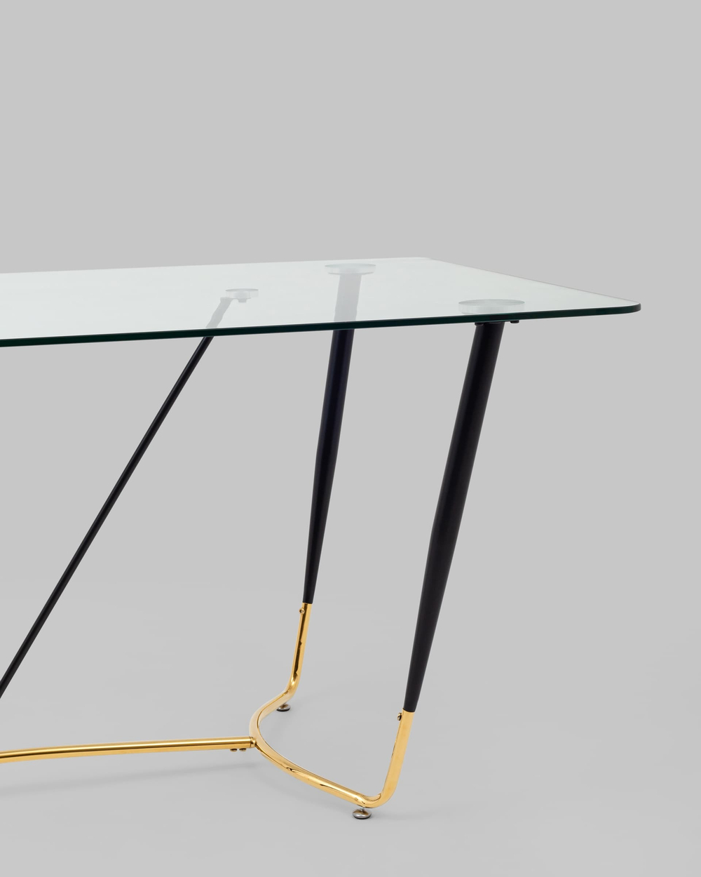 Стол обеденный Даймакс 180*90 прозрачный