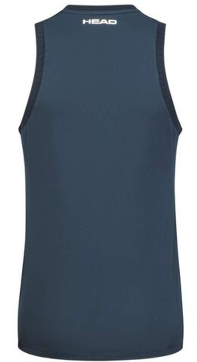 Женский топ теннисный Head Performance Tank Top - navy/print perf