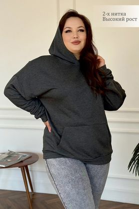 Цена на Худи-4555 больших размеров