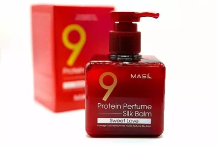 Бальзам для волос несмываемый парфюмированный Masil 9 protein perfume silk balm sweet love (180мл)