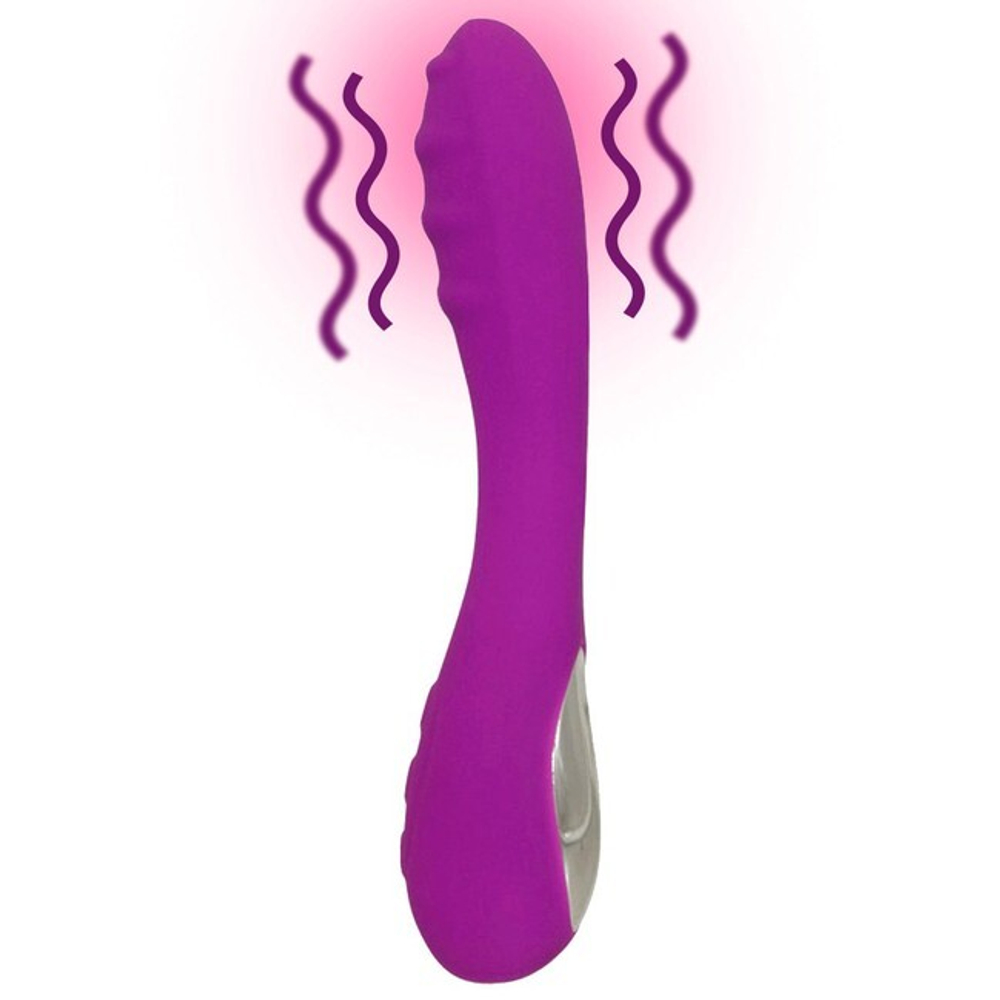 Женский вагинальный вибромассажер с нагревом Capella (7 режимов ) (Цвет: фиолетовый)