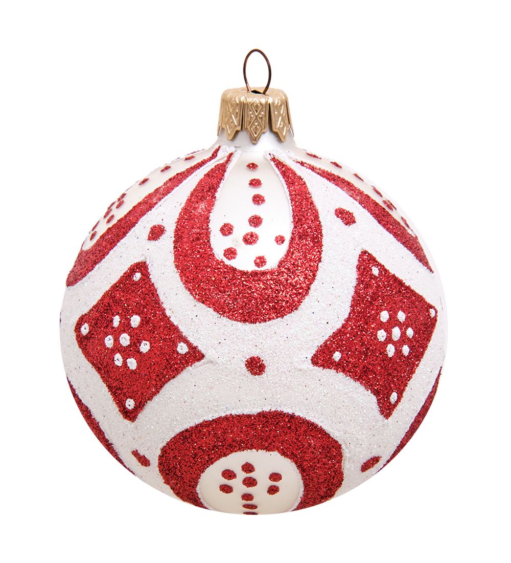 Элита НФШ-1103/2 Набор ел.украшений Шар 2шт «Орнамент» 85 мм