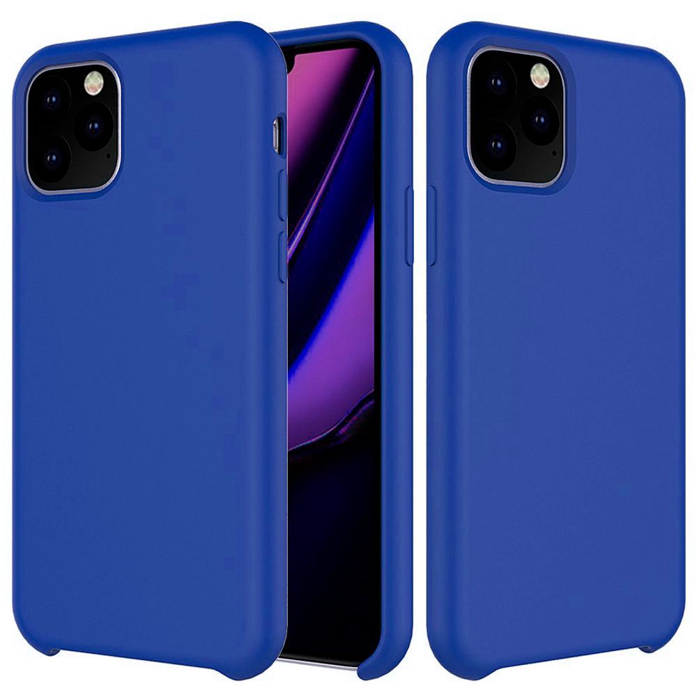 Накладка iPhone 11 силикон Blue Fashion