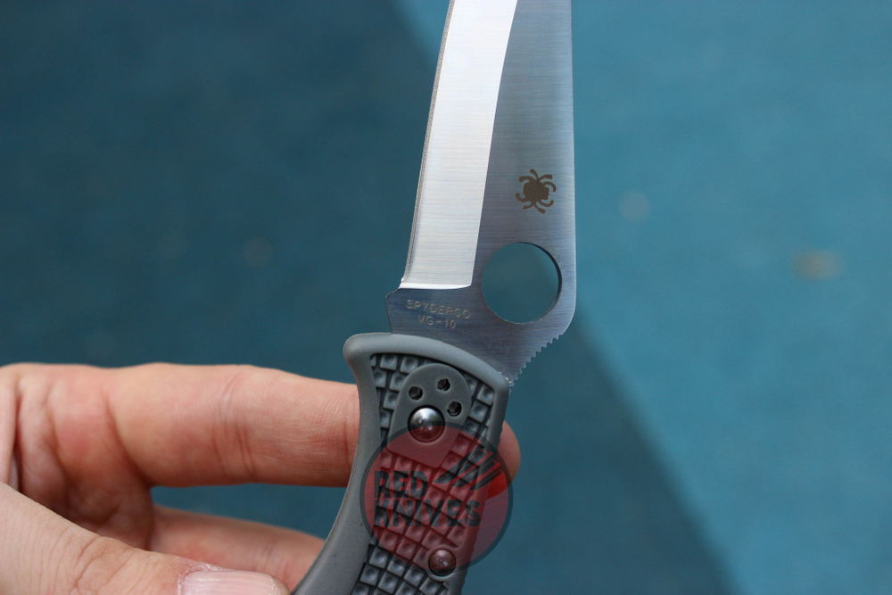 Нож Spyderco Endura Grey HG (версия 2024г) C10PGY