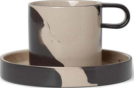 Кружка Ferm Living Inlay, 200 мл, каменная керамика