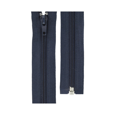 Молния Спираль "GAMMA", р/м, 50 см, однозамковая, №318 т.синий